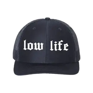 Lowlife Hat #2 - Adjustable Snap for Customizable Fit