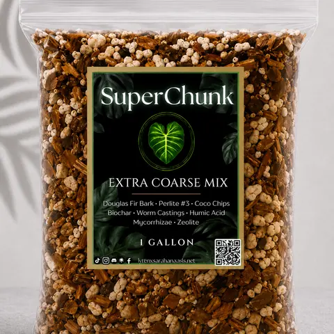 SuperChunk — Extra-Coarse Aeration Potting Mix | Maximum Drainage for Houseplants