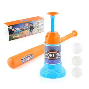 Children's Baseball Launcher Toy Set, Indoor Sports, Outdoor Fitness, Leisure Toy, Ball Launcher