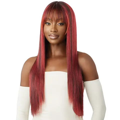 Outre Melted Hairline Glueless HD Lace Front Wig - LAILA - Pre-Styled Bangs