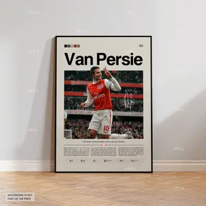 Van Persie - Arsenal FC poster