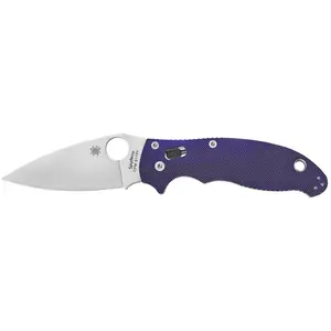 SPYDERCO MANIX 2 G-10 DARK BL 3.375"