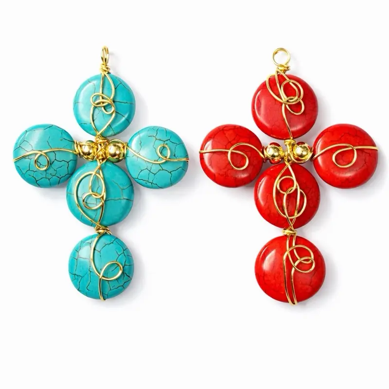 Maite Jewelry.                                                  CRUZ ALMA VIVA  pendent