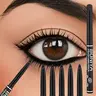 5-Piece Eyeliner Set, Eyeliner Pencil, Long-Lasting Formula, Perfect Winged Look, Smooth Easy Glide Application, Eye Makeup Supplies, Eye Makeup Products