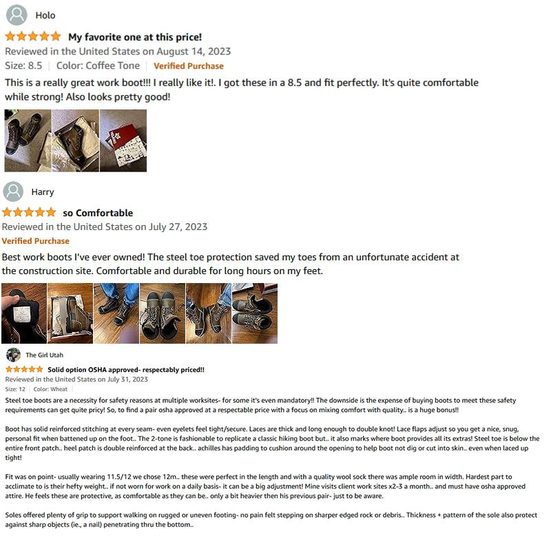 Men's Steel Toe Safety Work Boot Slip Resistant Puncture Utility Shoes Industrial Construction Outdoor botas de trabajo para hombre Safety boots Men's Steel Toe Safety Work Boot Slip Resistant Puncture Utility Shoes Industrial Construction Outdoor botas de trabajo para hombre Safety boots