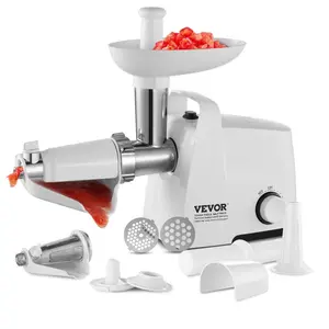 VEVOR 110V Electric Tomato Strainer 370W Commercial Grade Tomato Milling Machine Stainless Steel Tomato Press and Strainer 90 - 160 Kg/H Pure Copper Motor Food Strainer and Sauce MakerVEVOR Super Brand Day