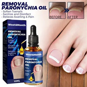 West Moon Removal Paronychia Oil Relieves Swelling Pain Putty Nail Repair Softener Trim with Ease Oil Liquid Toenail Treatment Feet Care