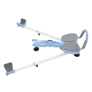 Leg Stretcher, 330LBS Splits Machine for Flexibility Kids Adults, Heavy Duty Steel Frame Leg Stretching Training Machine for Home Gym, Blue