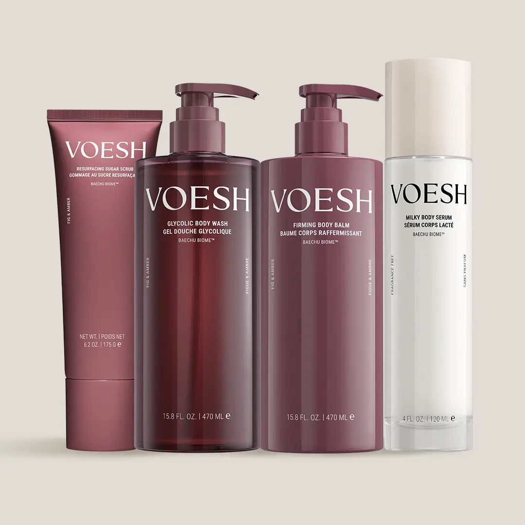 VOESH Everything Shower Set | K-Beauty Shower Routine for Glass Skin