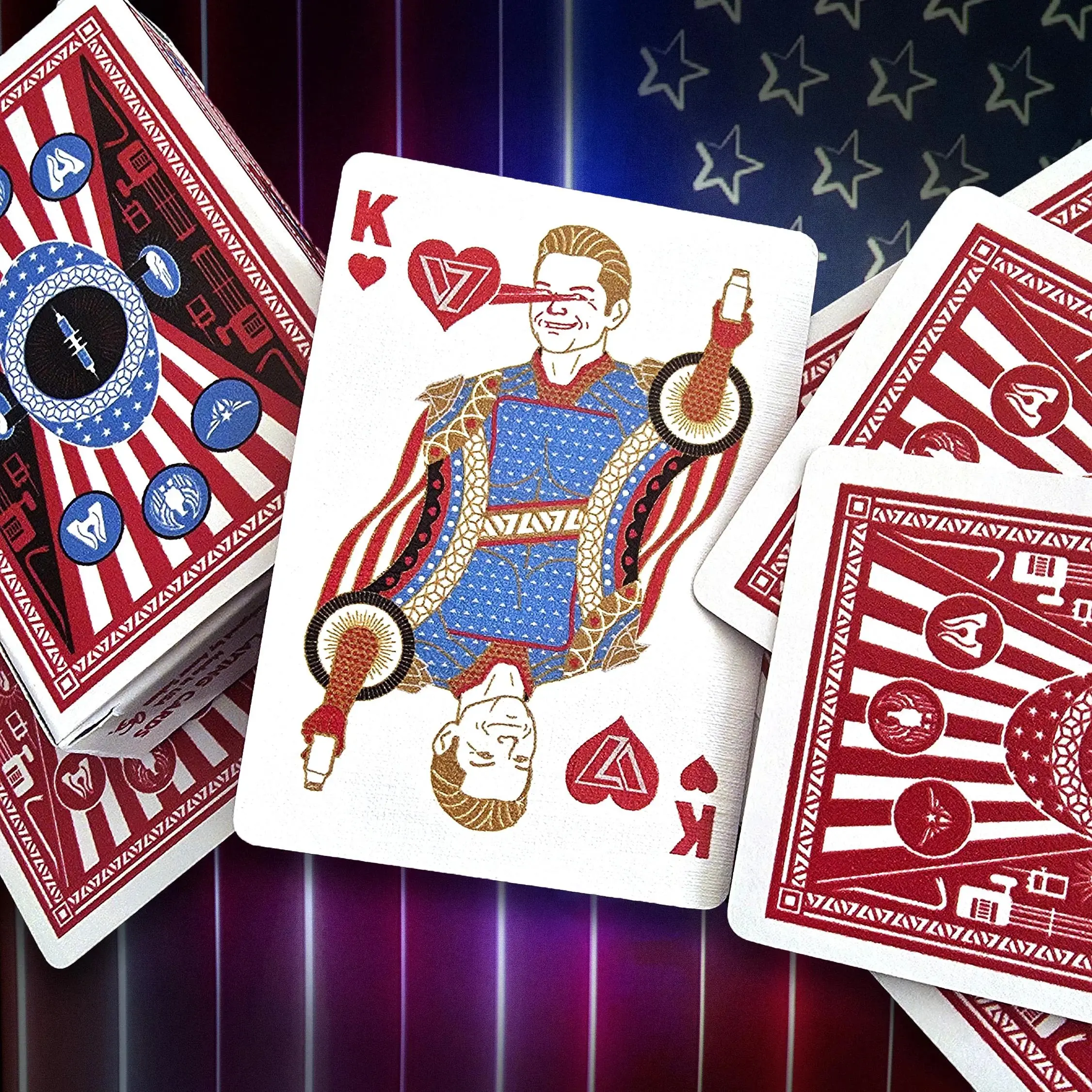 The Boys Vought Confidential Playing Cards, Premium Poker Deck For Fans
