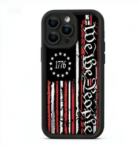 Phone case: 1776 Flag Theme Luxury Shockproof Aesthetic Cute Phone Case for iPhone 11 12 13 14 15 Pro Max  X XS Max XR 7 8 Plus SE2 SE3 Case for Unisex,  Protection, Soft Touch, iPhone Case
