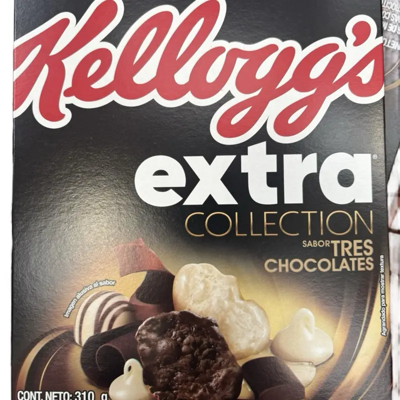 Kelloggs Limited edition 3 chocolates cereal Kelloggs Limited edition 3 chocolates cereal