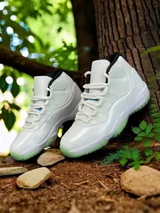 A11 High-Top Retro Basketball Shoes for Men, Buckle Design, Comfortable and Stylish, Perfect for Sports and Casual Wear