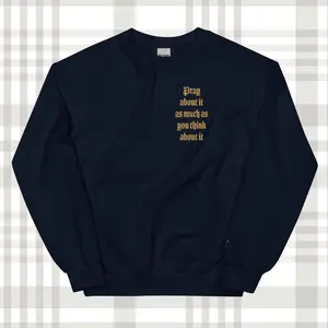 Faith | Pray About It | Unisex | Crew Neck | 50% Cotton | Sweatshirt