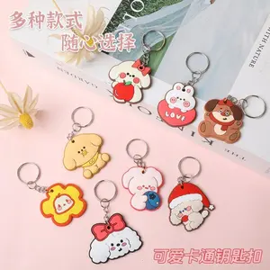 Translate a random one-PVC Cartoon Car Keychain: Cute Promo Giveaway
