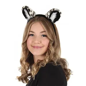 Deluxe Snow Leopard Ears Headband