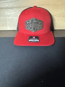 Mama tried leather patch hat