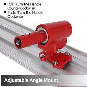 GARVEE 48x8 Inch Bull Float Magnesium Concrete Float, Aluminum Alloy Concrete Float Tool, with 4 Handles and Bull Float Bracket, Finishing Bull Float Bull Concrete Kit for Concrete Finishing