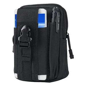 Tactical Waist Belt Bag | Universal Outdoor EDC Military Holster Wallet Pouch Phone Case Gadget Pocket for iPhone X 8 7 6 6s Plus Samsung Galaxy S8 S7 S6 S5 S4 S3 Note 8 5 4 3 2 LG HTC