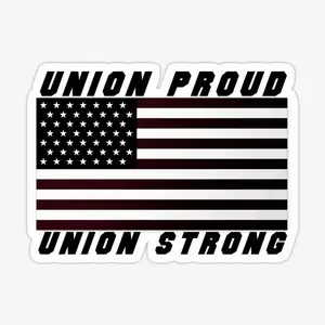 Union Proud - Union Strong Sticker 5FX