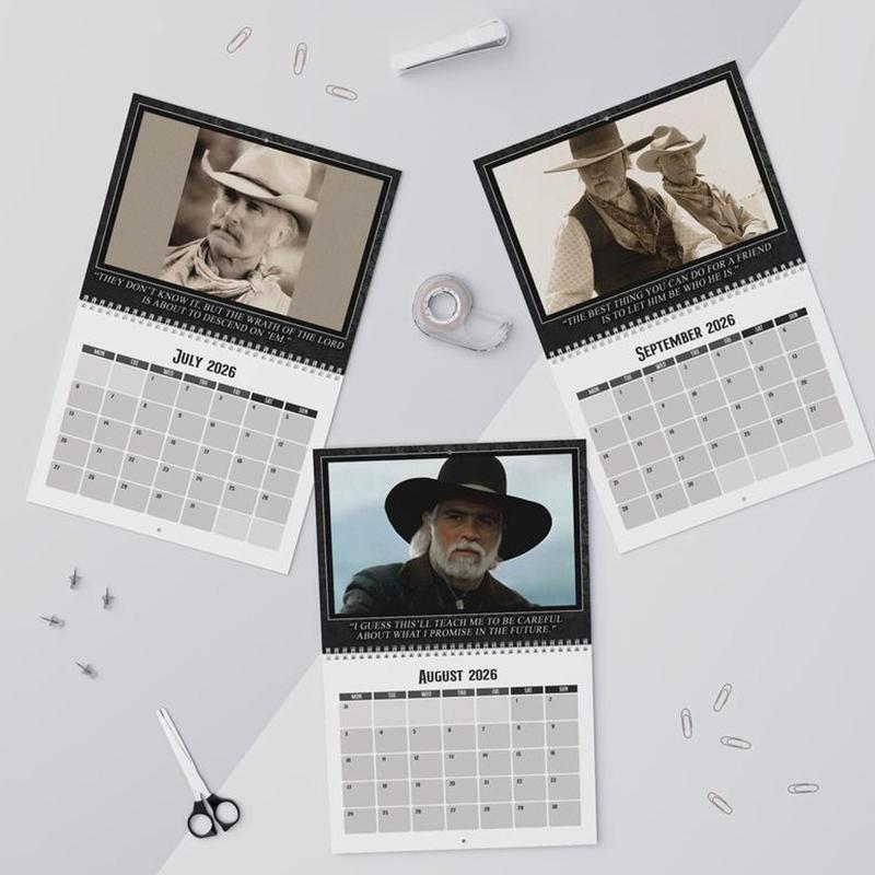Lonesome Dove 2026 Calendar: Quotes & Planner, Unique Western Gift