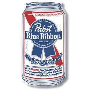 Pabst Blue Ribbon Beer Can Magnet by Classic Magnets