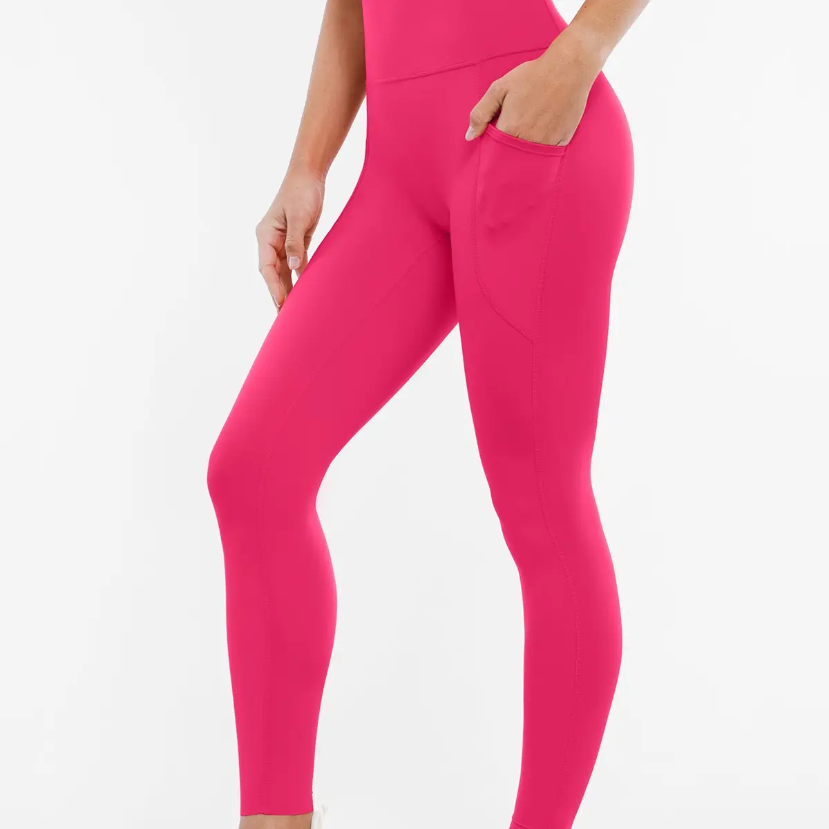 Legging-Raspberry Red