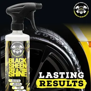 Never Ride Stock Tire and Trim Dressing Cleaning Spray | Deep Black Glossy Shine or Matte Finish | Restores Rubber, Vinyl & Plastic | Auto Car Detailing Gel UV Protection | Safe for Cars & Trucks Visit the NRS Industries Store