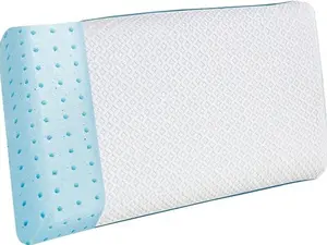 Mocassi Cooling Gel-Infused Memory Foam Pillow with Silky-Soft Support, Hotel Premier Collection