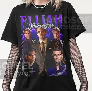 Elijah Mikaelson Unique Vintage T-Shirt, Gift For Women and Man Unisex T-Shirt