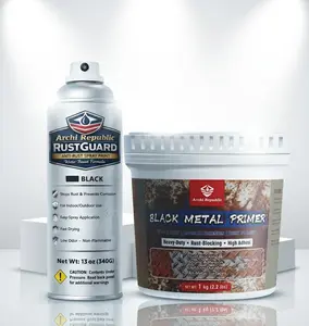 ARCHI REPUBLIC Black Metal Primer ️ Rust-Proof & Heavy Duty | Long-Lasting Protection for All Metal Surfaces