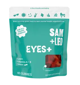 SAM+LEO Eyes+ Gummies, Orange Flavor