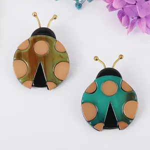 Spotlight Ladybug Pin - 2 colors