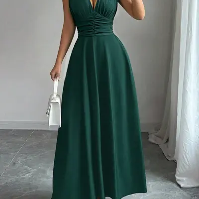Hunter Green Bridesmaid Dress - TikTok Shop