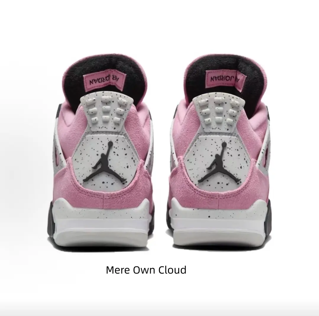 Soft Pink Retro Kicks – Premium Suede & Mesh Sneakers in Bold Monochrome for Street Style