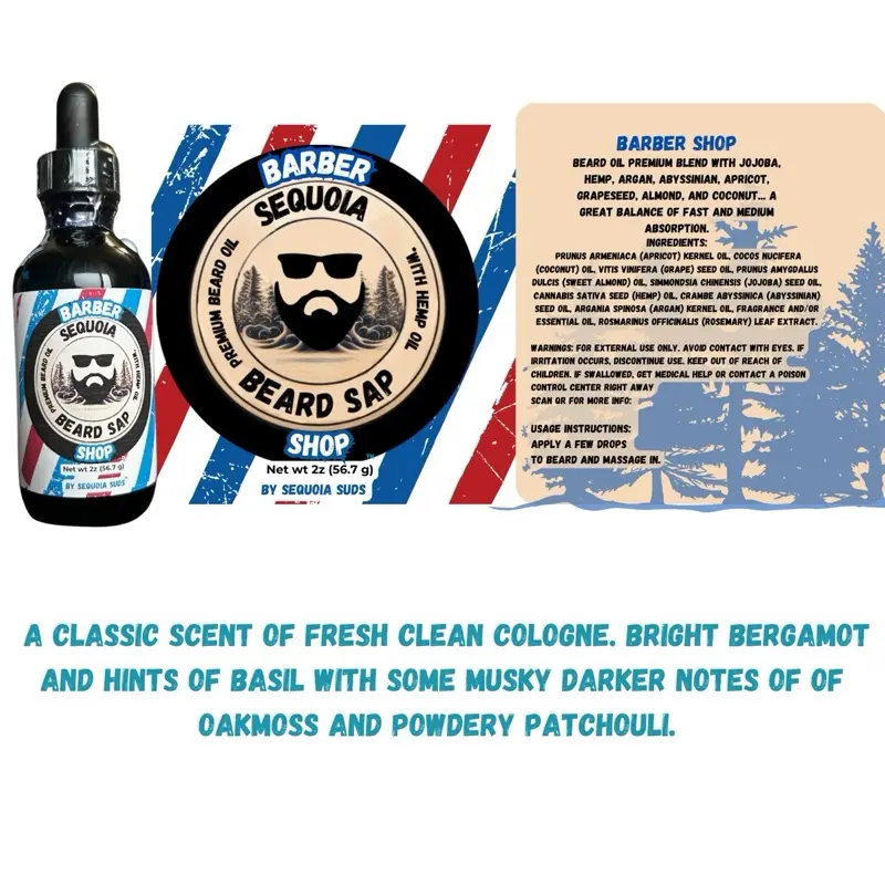 Barber Shop Beard Oil Hair Care