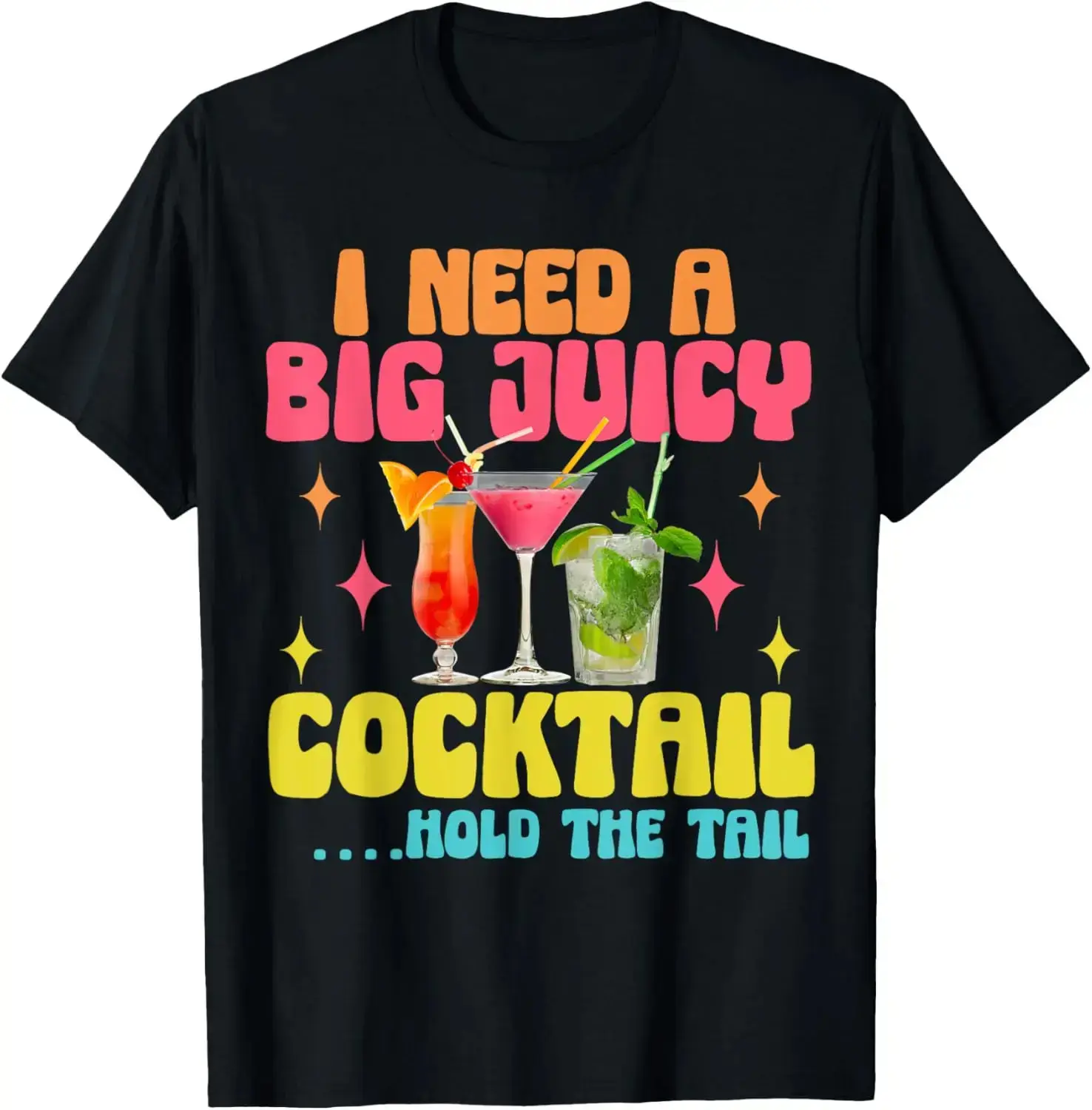 100%25 cotton Unisex Hilarious inappropriate vacation party cruise cocktail funny T-Shirt