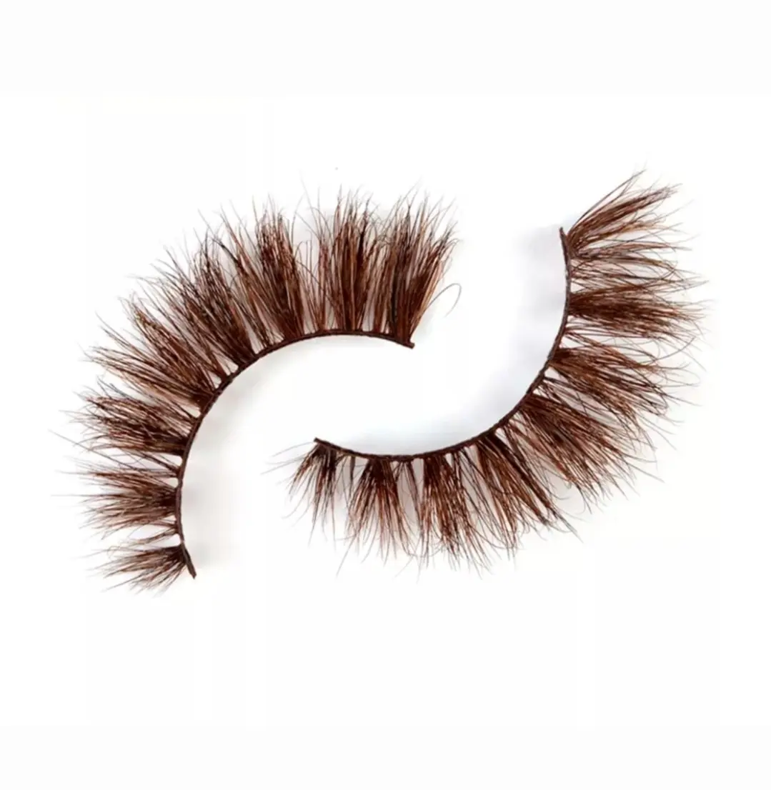Coiffure Extensions 100% Real Mink Brown Eyelashes Style Cocoa