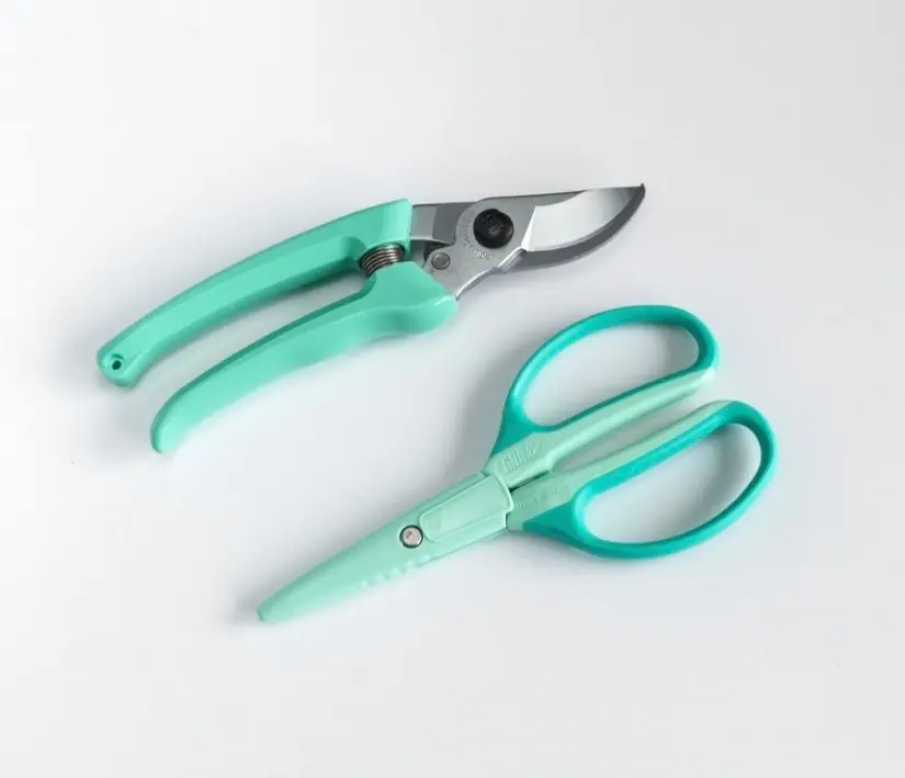 Japanese Flower tool Set, Tiffany color tool set, Florist Tool kit, Christmas Gift