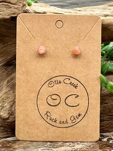 Sunstone Post Earrings