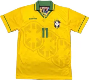 Romário #10 Brazil 1994 World Cup Retro Jersey – Classic Legend Edition