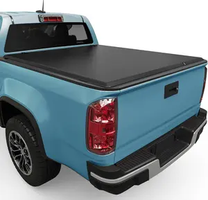 YITAMOTOR 5.2 ft Soft Tri fold Truck Bed Tonneau Cover Compatible with 2015-2025 Chevy Colorado/GMC Canyon 5.2 ft Bed
