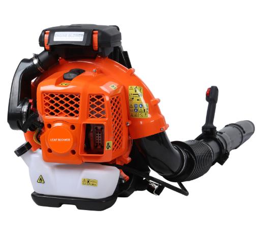 Explorinox 1 Set Leaf Blower Backpack Style 52 Cubic Centimeter Adjustable Tube Gas Powered Dust Blower Garden Supplies