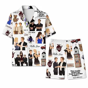 Family Matching Pajamas Vampire Diaries Theme, Kid & Adult Sleepwear, Halloween Xmas Book Gift