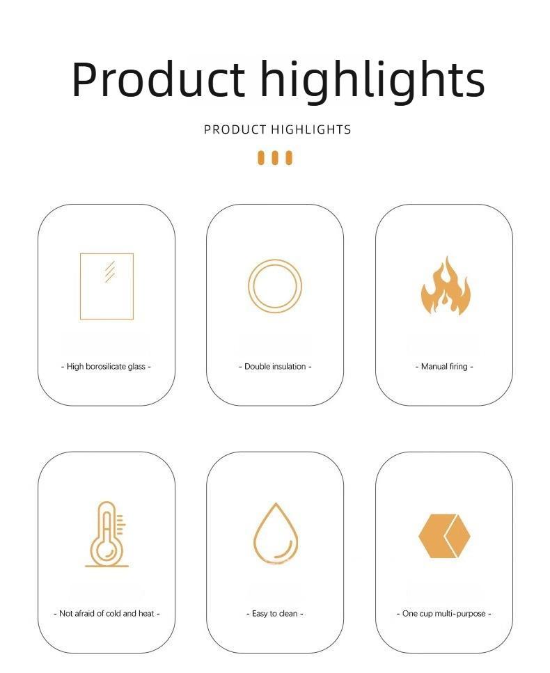 Double Glass Flower Tea Cup, 250ml Double Wall Glass Coffee Cup, Insulated Transparent Cup with Dried Flowers, Heat Resistant Drinkware Tumbler, New Year Gift.The top choice for Mothers Day Gift