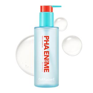 [Cell Fusion C] PHA Enzyme Pore Cleansing Oil | Makeup Remover with Enzyme, PHA & Jojoba Oil, Removes Blackheads & Sebum, Lightweight Facial Cleanser
