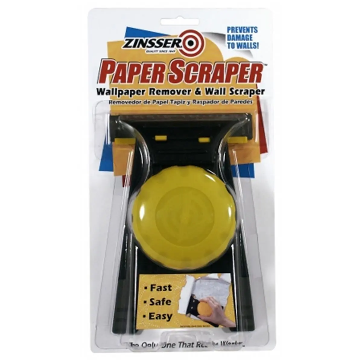 212 MAIN Wallcovering & Wall Paper Scraper, Fast Scrape, Replaceable Blade, Unique Shape, Efficient Paper Remover for Automotive & Motorcycle Paint Care Maintenance