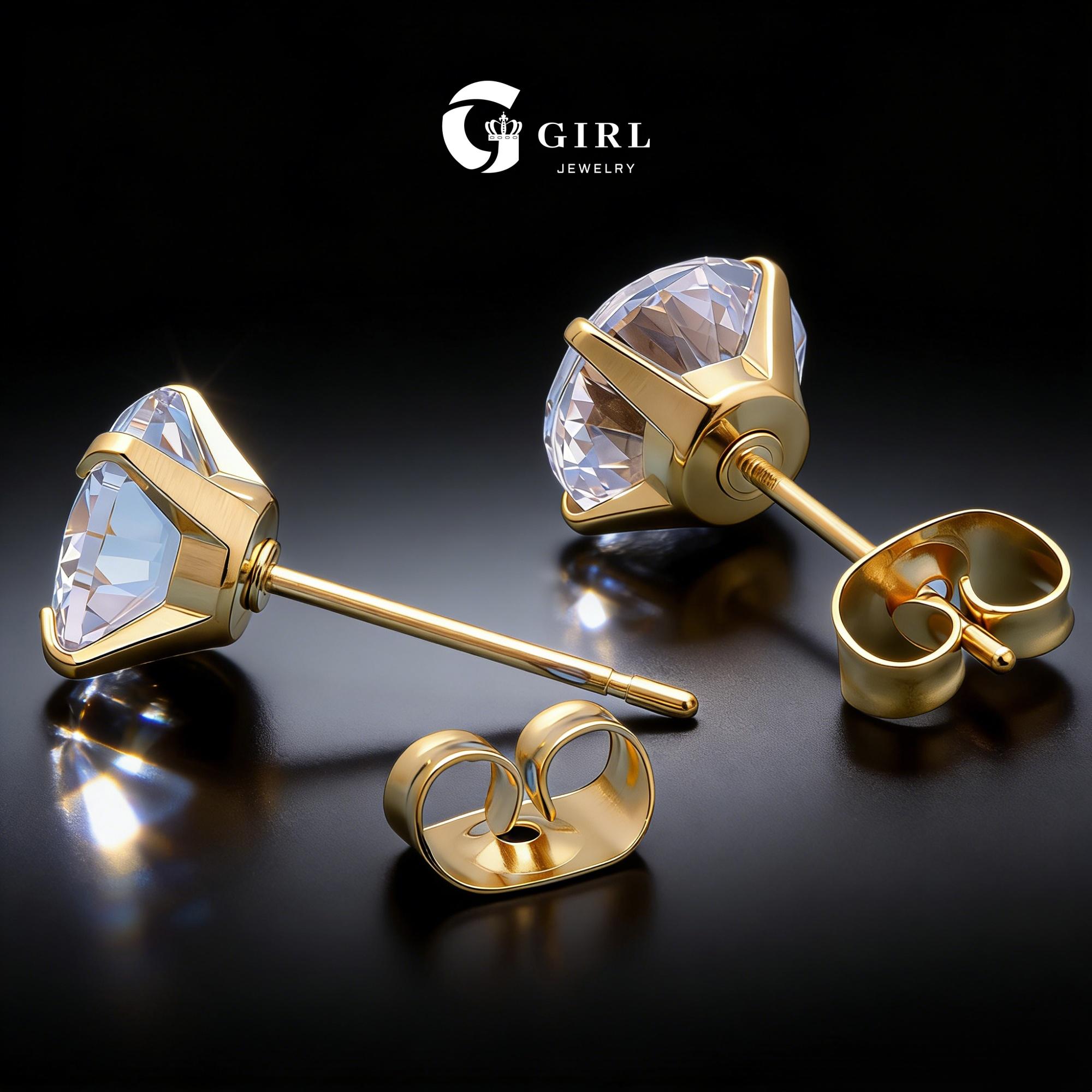 6 Pairs Stud Cubic Zirconia Earrings Set( 3-8mm), Stainless Steel Hypoallergenic Cubic Zirconia Earrings Chic Gorgeous Jewelry As Gift for Girlfriend, Elegant Minimalist Earrings 6 Pairs Stud Cubic Zirconia Earrings Set( 3-8mm), Stainless Steel Hypoallergenic Cubic Zirconia Earrings Chic Gorgeous Jewelry As Gift for Girlfriend, Elegant Minimalist Earrings