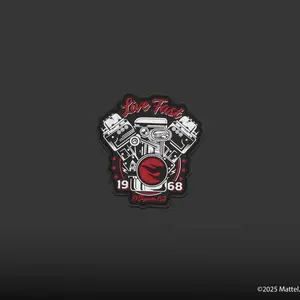 Hot Wheels Live Fast Patch SALE