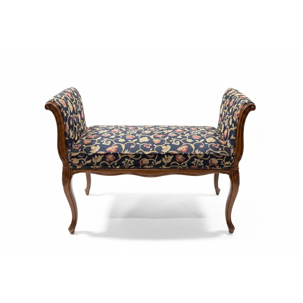 Antique Style French Louis XV Window Bench